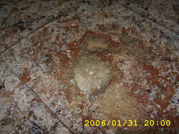 고급 아파트 난방 엑셀관 누수 확인 