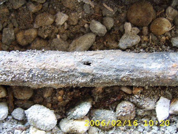 12년된 강관 부식 (서울 아파트 ) 