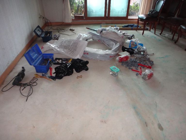 용인주택 수도.온수배관공사